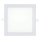 LED upotettava valo SQUARE LED/18W/230V 2700K 22x22 cm valkoinen