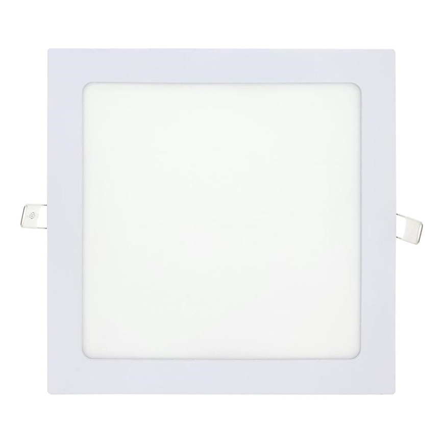 LED upotettava valo SQUARE LED/18W/230V 4200K 22x22 cm valkoinen