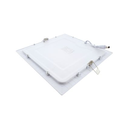 LED upotettava valo SQUARE LED/18W/230V 4200K 22x22 cm valkoinen