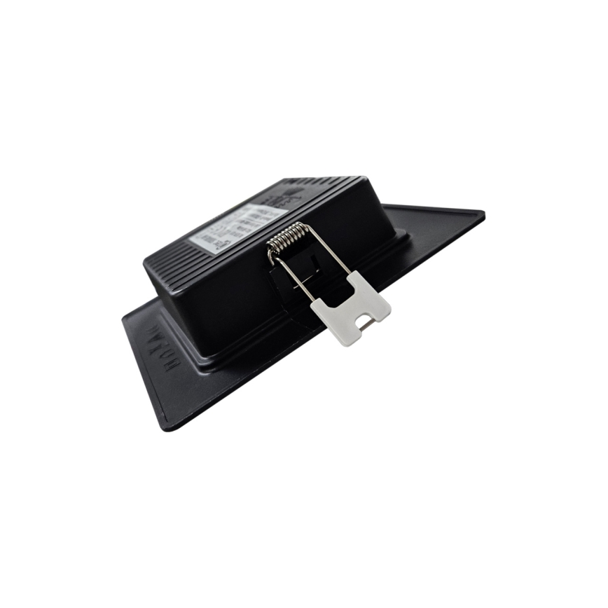 LED upotettava valo SQUARE LED/3W/230V 4000K 9x9 cm musta