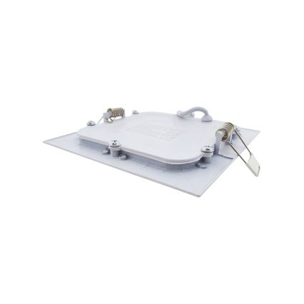 LED upotettava valo SQUARE LED/6W/230V 4200K 11,8x11,8 cm valkoinen
