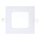 LED upotettava valo SQUARE LED/6W/230V 6500K 11,8x11,8 cm valkoinen
