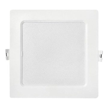 LED upotettava valo SQUARE LED/9W/230V 4000K 14,5x14,5 cm valkoinen