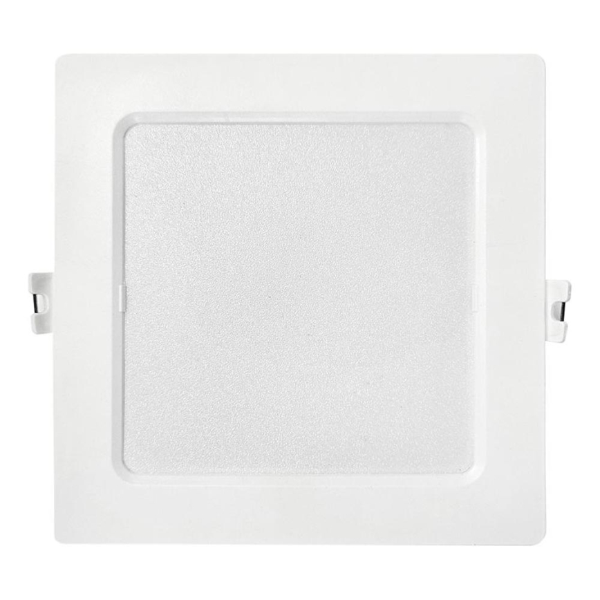 LED upotettava valo SQUARE LED/9W/230V 4000K 14,5x14,5 cm valkoinen