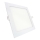 LED upotettava valo SQUARE LED/9W/230V 4200K 14,6x14,6 cm valkoinen