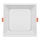 LED upotettava valo TONY LED/12W/230V 3000/4000/6500K 12x12 cm valkoinen