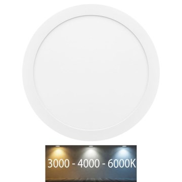 LED upotettava valo VALI LED/30W/230V 3000/4000/6000K
