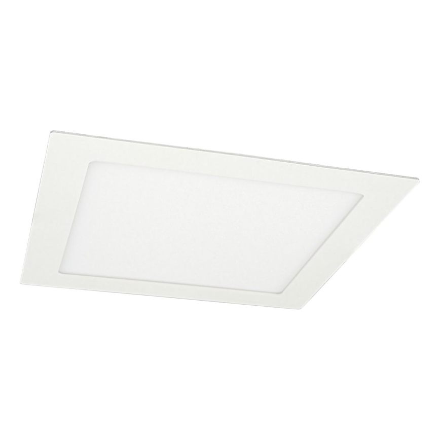 LED upotettava valo VEGA LED/18W/230V 2900/3900/5800K 22,5x22,5 cm valkoinen