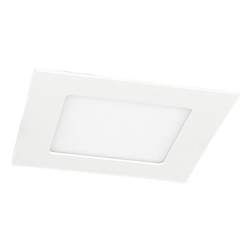 LED upotettava valo VEGA LED/6W/230V 2900/3900/5800K 12,5x12,5 cm valkoinen