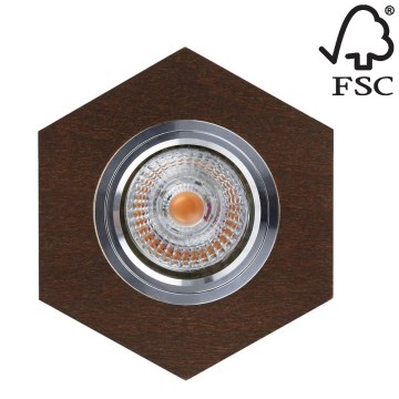 LED upotettava valo VITAR 1xGU10/5W/230V CRI 90 pyökki – FSC sertifioitu