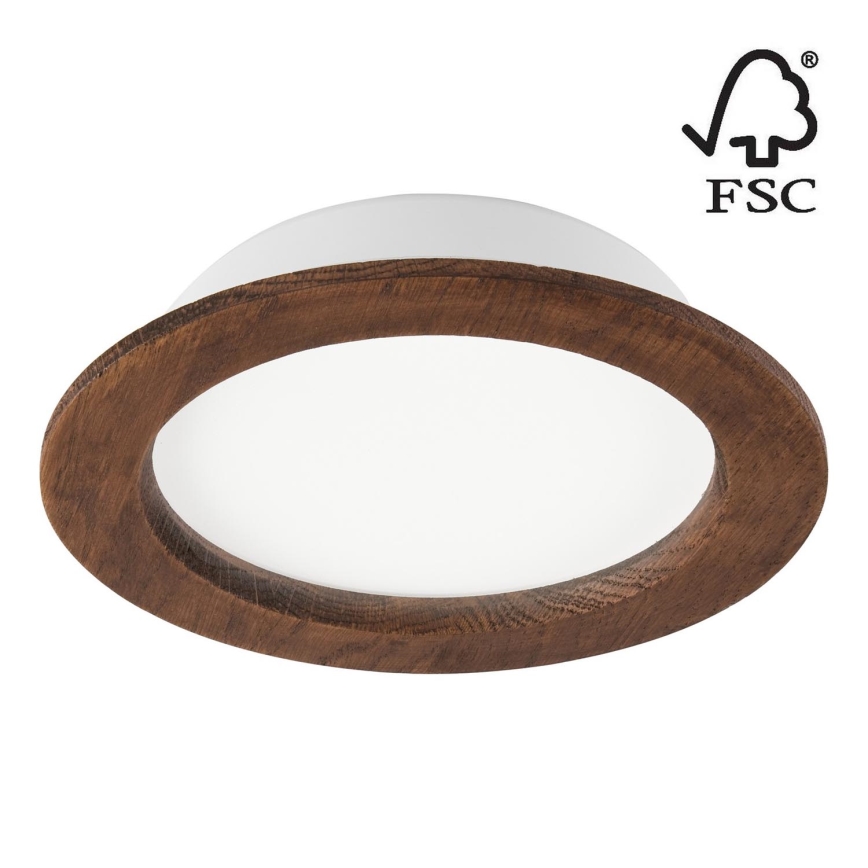 LED upotettava valo WOODY SPOT LED/16,5W/230V 4000K kirsikka ø 18,5 cm