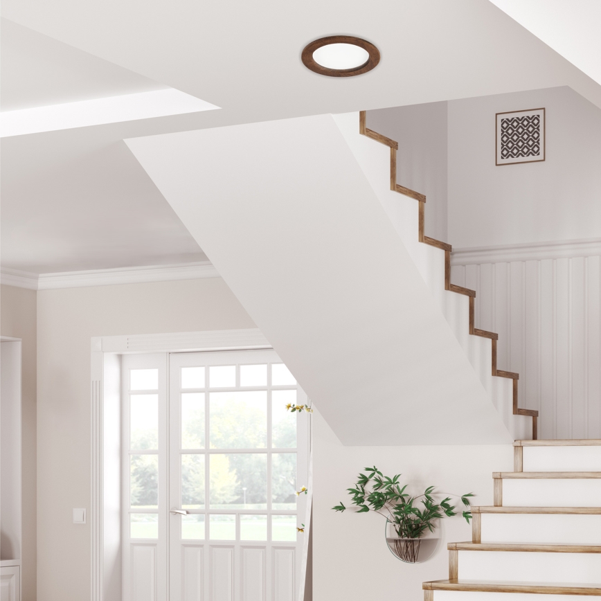 LED upotettava valo WOODY SPOT LED/16,5W/230V 4000K kirsikka ø 18,5 cm