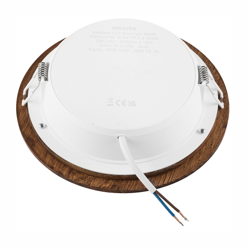 LED upotettava valo WOODY SPOT LED/16,5W/230V 4000K kirsikka ø 18,5 cm