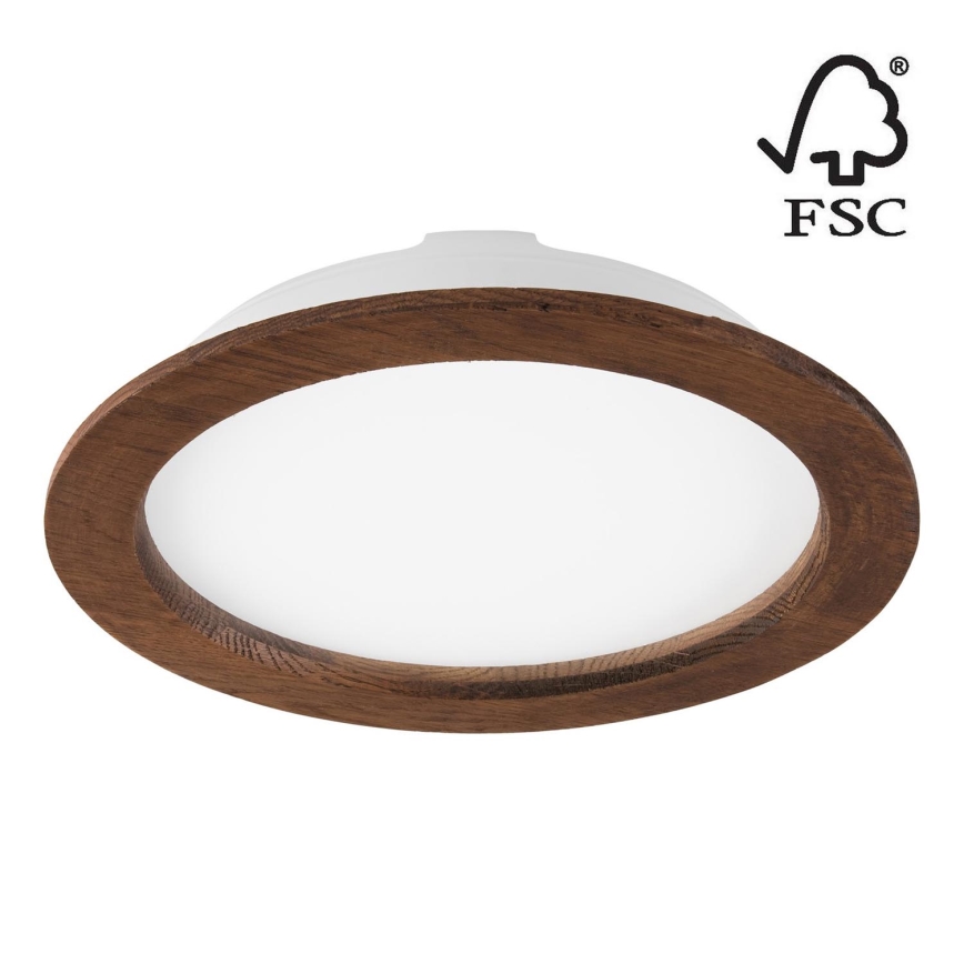 LED upotettava valo WOODY SPOT LED/23,5W/230V 4000K kirsikka ø 23,5 cm