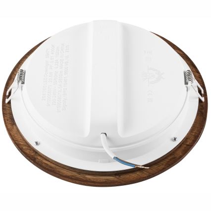 LED upotettava valo WOODY SPOT LED/23,5W/230V 4000K kirsikka ø 23,5 cm