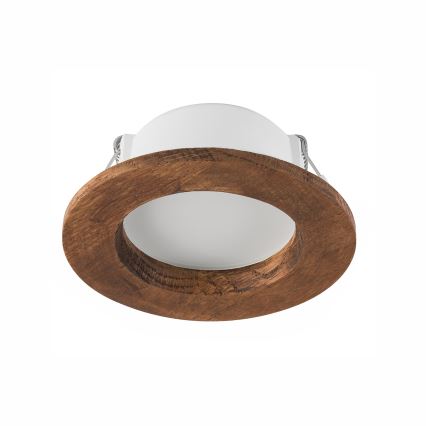 LED upotettava valo WOODY SPOT LED/5,5W/230V 4000K kirsikka ø 10 cm