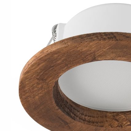 LED upotettava valo WOODY SPOT LED/5,5W/230V 4000K kirsikka ø 10 cm