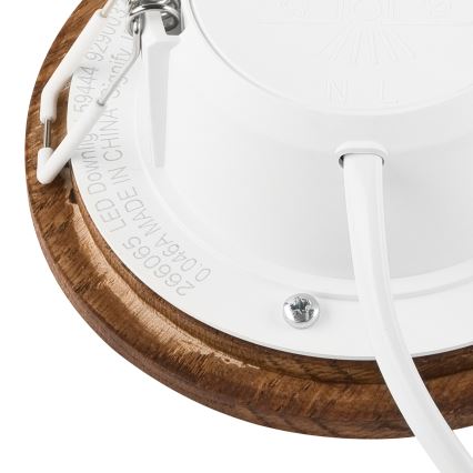LED upotettava valo WOODY SPOT LED/5,5W/230V 4000K kirsikka ø 10 cm
