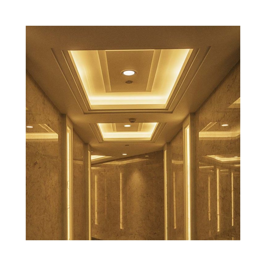 LED Upotettu kohdevalo LED/12W/230V 3000/4000/6400K halkaisija 12 cm valkoinen