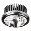LED Upotettu kohdevalo LED/20W/230V 4000K 40°/20° halkaisija 11 cm kiiltävä kromi
