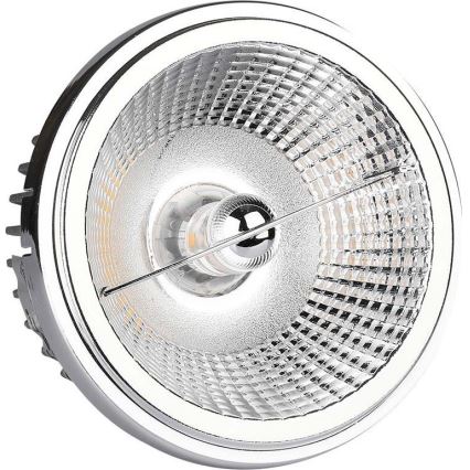 LED Upotettu kohdevalo LED/20W/230V 4000K 40°/20° halkaisija 11 cm kiiltävä kromi