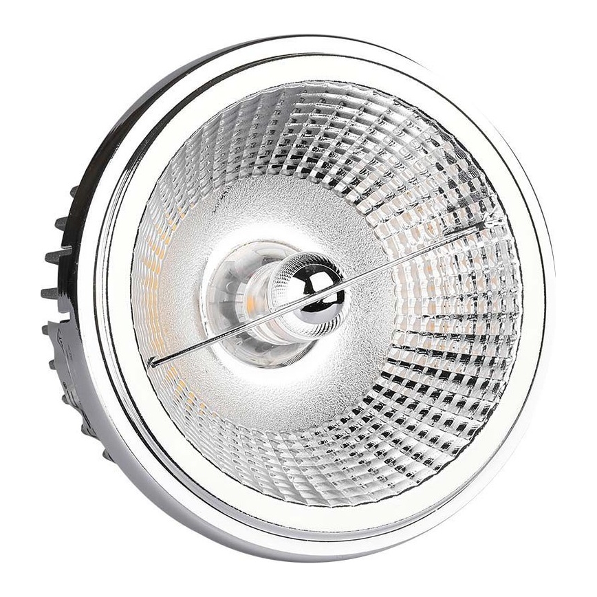 LED Upotettu kohdevalo LED/20W/230V 4000K 40°/20° halkaisija 11 cm kiiltävä kromi