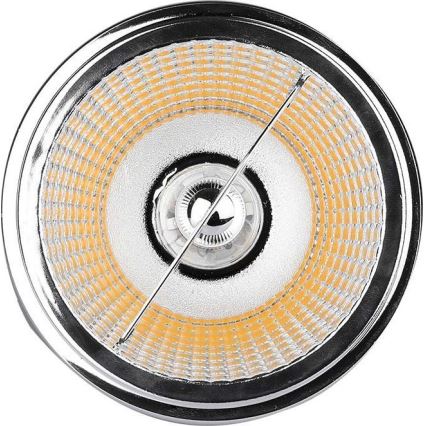 LED Upotettu kohdevalo LED/20W/230V 4000K 40°/20° halkaisija 11 cm kiiltävä kromi