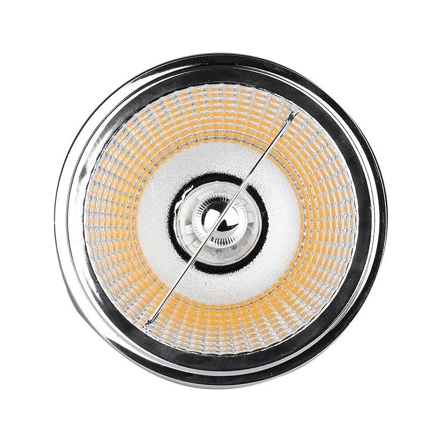 LED Upotettu kohdevalo LED/20W/230V 4000K 40°/20° halkaisija 11 cm kiiltävä kromi