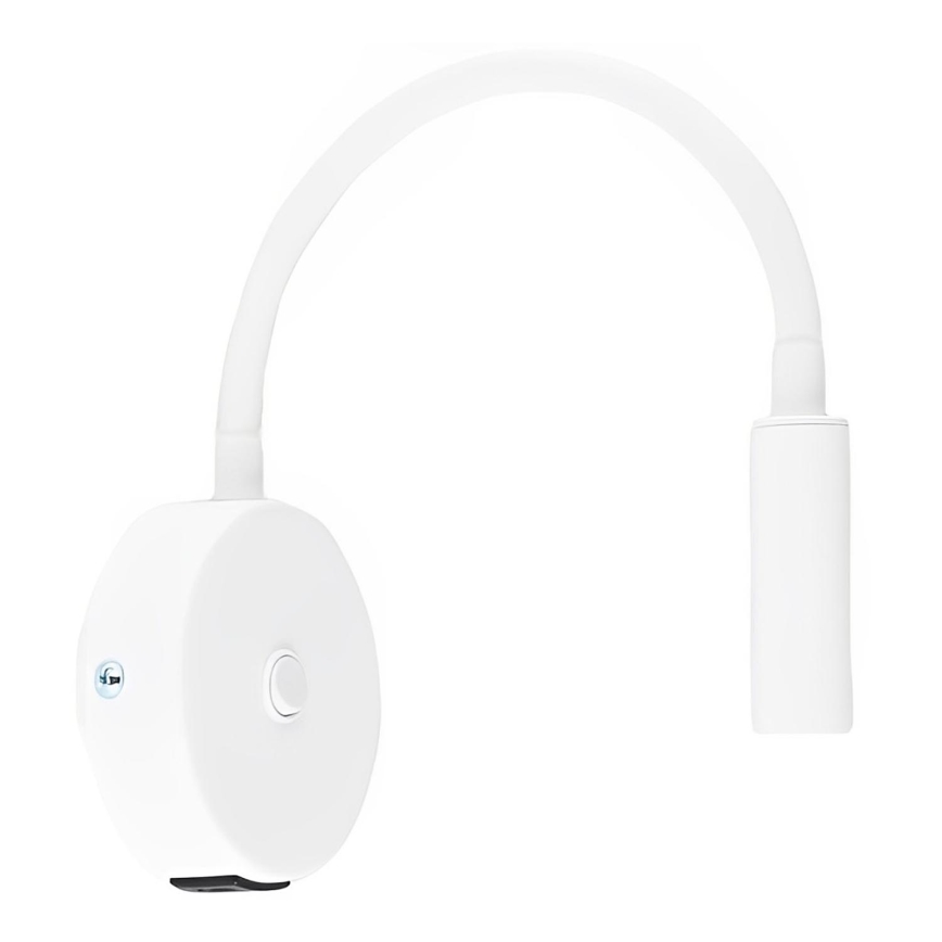 LED USB seinävalaisin port LAGOS 1xG9/3W/5V 4000K valkoinen