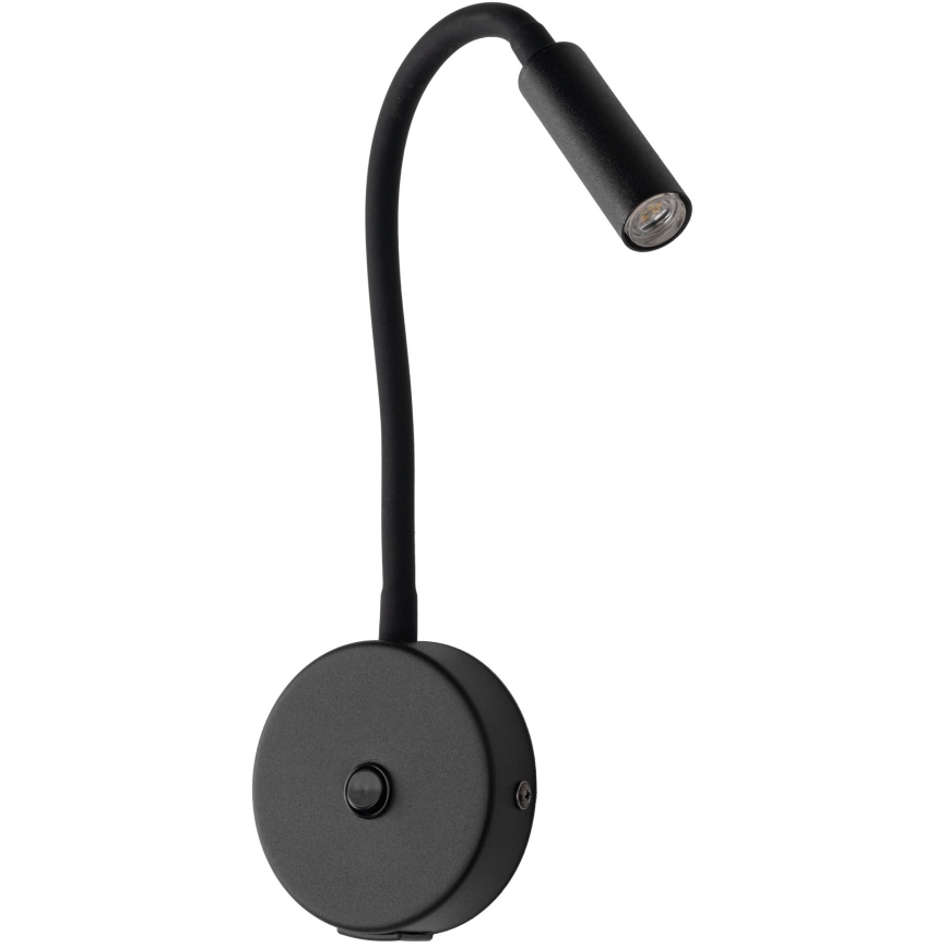 LED USB seinävalaisin port LAGOS 1xG9/3W/5V 4000K musta