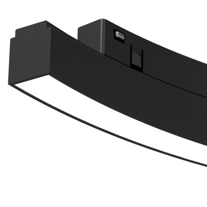 LED-valo kiskojärjestelmään MAGNETIC TRACK LED/10W/48V 3000K musta