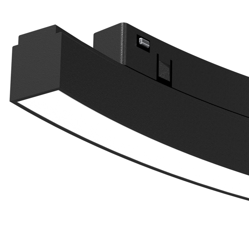 LED-valo kiskojärjestelmään MAGNETIC TRACK LED/10W/48V 3000K musta