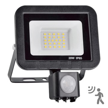 LED-valonheitin anturilla LED/20W/230V IP65