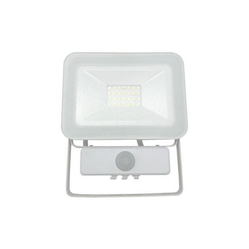 LED-valonheitin anturilla LED/20W/265V 1800lm valkoinen IP65