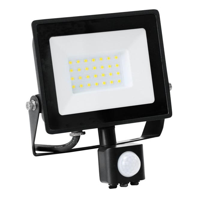 LED-valonheitin anturilla LED/30W/230V 6500K IP44