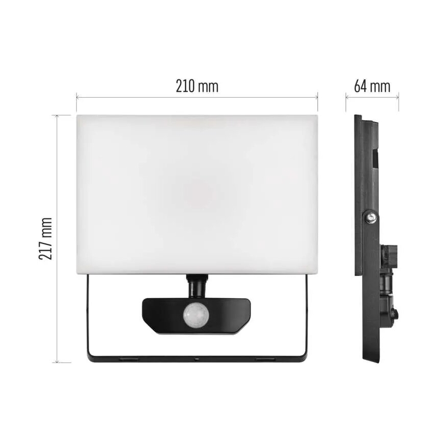 LED-valonheitin anturilla TAMBO LED/50W/230V 4000K IP54