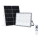 LED-valonheitin aurinkopaneelilla FOCUS 100W/15000 mAh 3,2V 6000K IP65 + Kaukosäädin