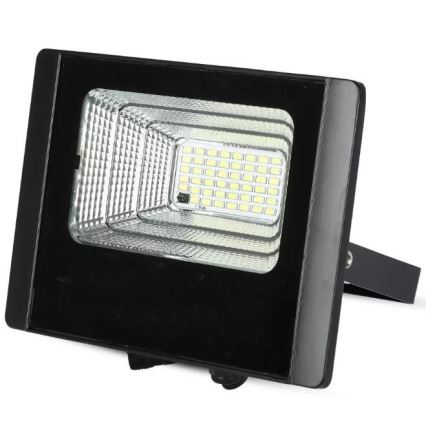LED-valonheitin aurinkopaneelilla LED / 12W / 3,2V 6000K IP65 + kaukosäädin