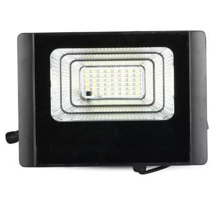 LED-valonheitin aurinkopaneelilla LED / 12W / 3,2V 6000K IP65 + kaukosäädin