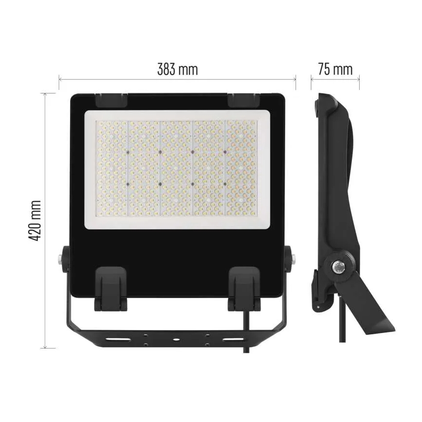 LED-valonheitin AVENO LED/200W/230V 4000K 32000 lm IP66 musta
