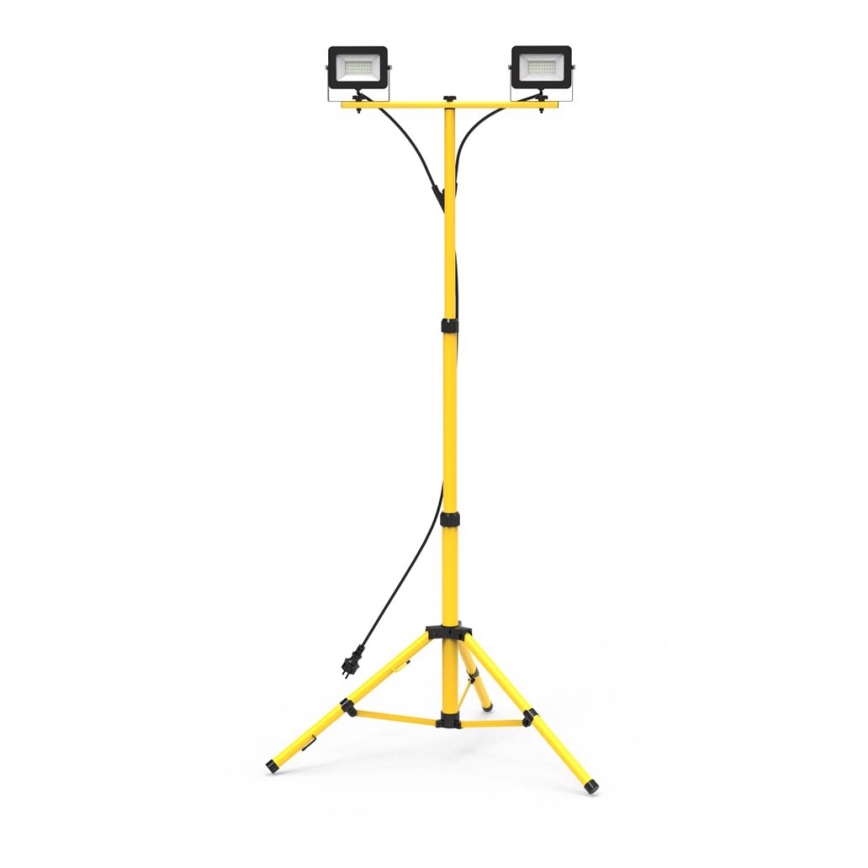 LED Valonheitin jalustalla 2xLED/30W/230V 4000K IP44