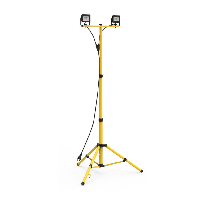 LED Valonheitin jalustalla 2xLED/30W/230V 4000K IP44