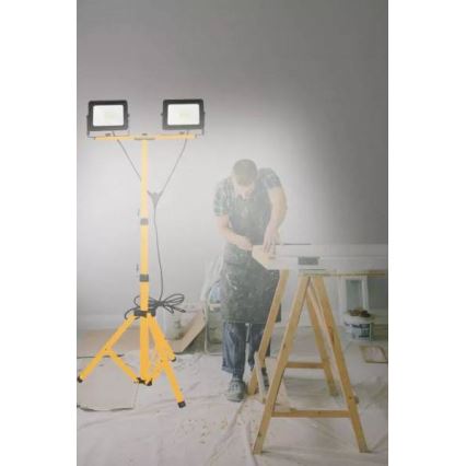 LED-valonheitin jalustalla 2xLED/30W/230V IP65