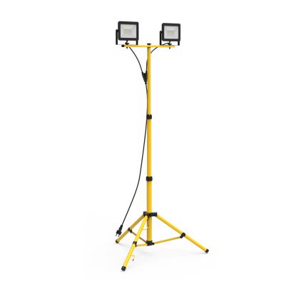 LED Valonheitin jalustalla 2xLED/50W/230V 4000K IP44