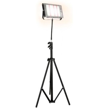 LED Valonheitin jalustalla kasvien kasvattamiseen FIRON LED/45W/230V IP54 musta