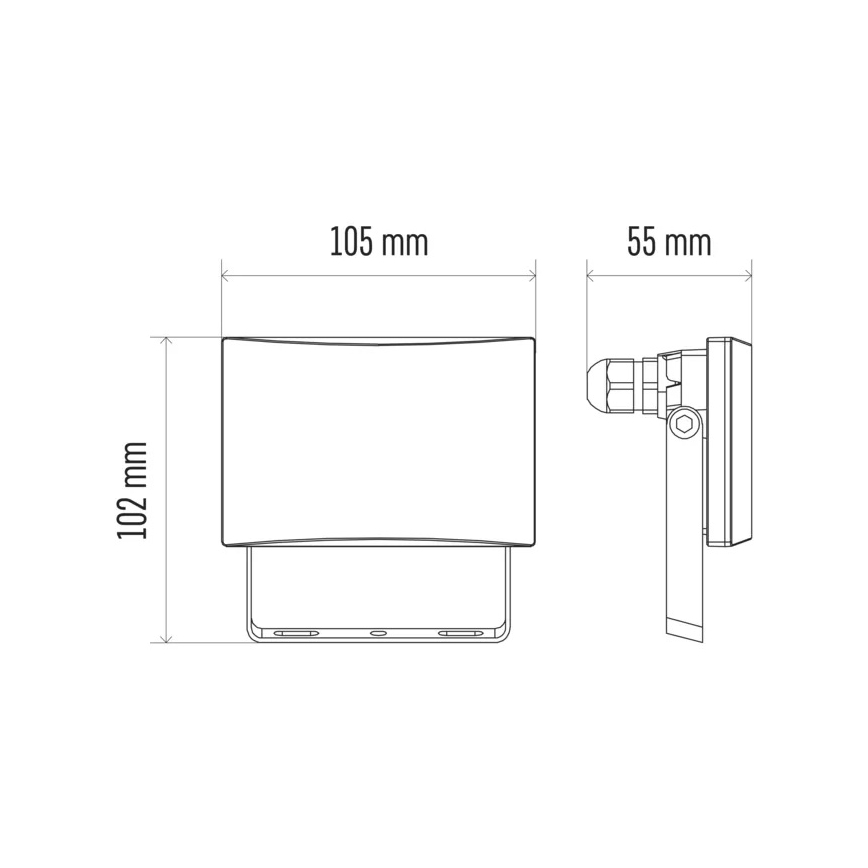 LED-valonheitin LED/10,5W/230V IP65