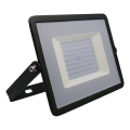 LED-valonheitin LED/100W/230V 6500K IP65 musta