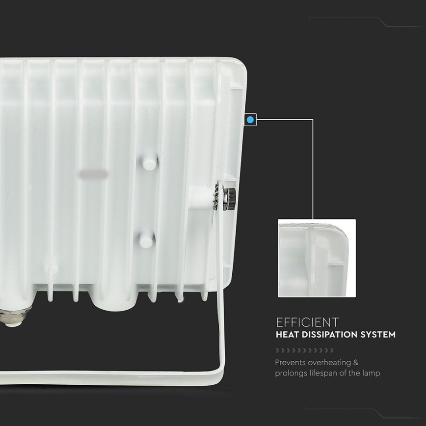 LED-valonheitin LED/20W/230V 4000K IP65 valkoinen