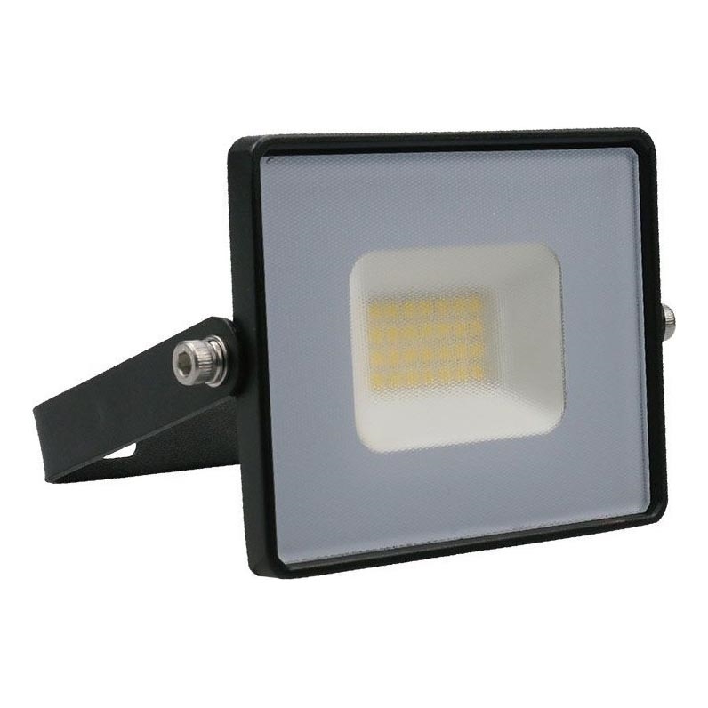 LED-valonheitin LED/20W/230V 6500K IP65 musta