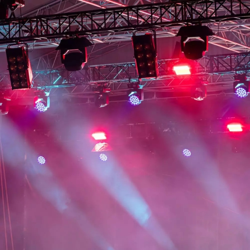 LED-valonheitin LED/20W/230V IP65 vaaleanpunainen kevyt